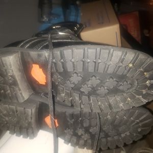 Womens harley davidson boots size 9 hardley worn